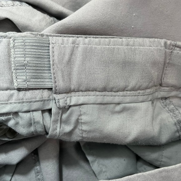 Southern Shirt Shorts Mens‎ Size 36 Gray Chino Khaki Flat Front Casual Preppy - Picture 9 of 10